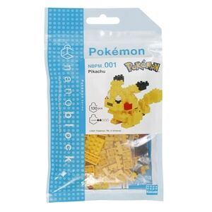 New In Bag Nanoblock Pokemon Pikachu Unopened
